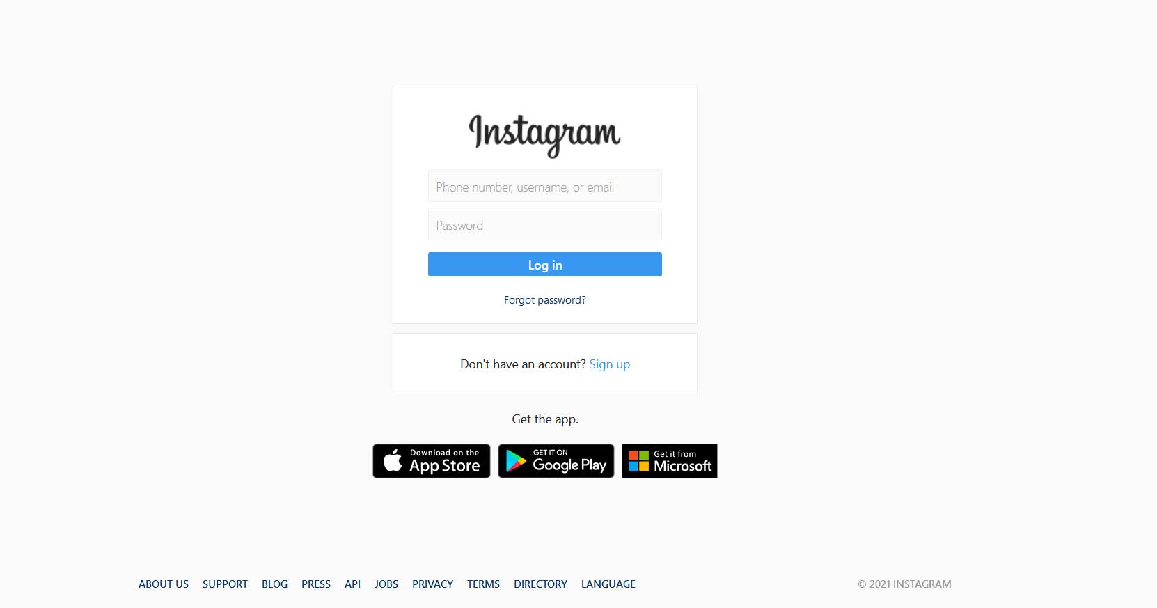 Instagram Login 2.0