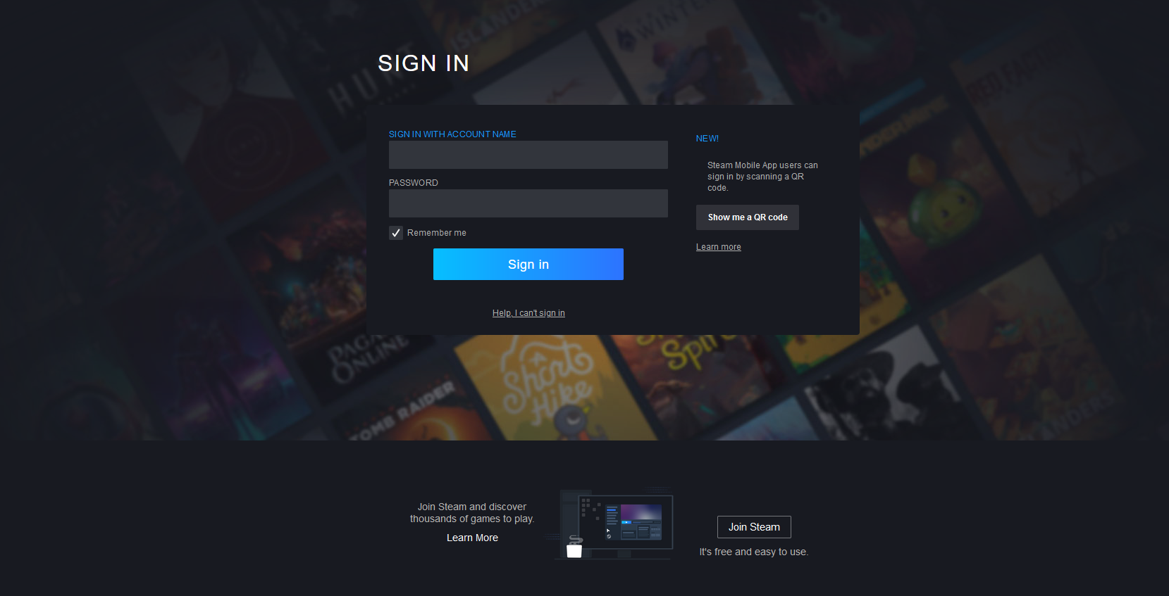 Steam Login Page (Evil)